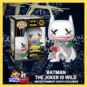 (PRE-ORDER Batch 2) Entertainment Earth Exclusive - Pop! Heroes - Batman The Joker is Wild