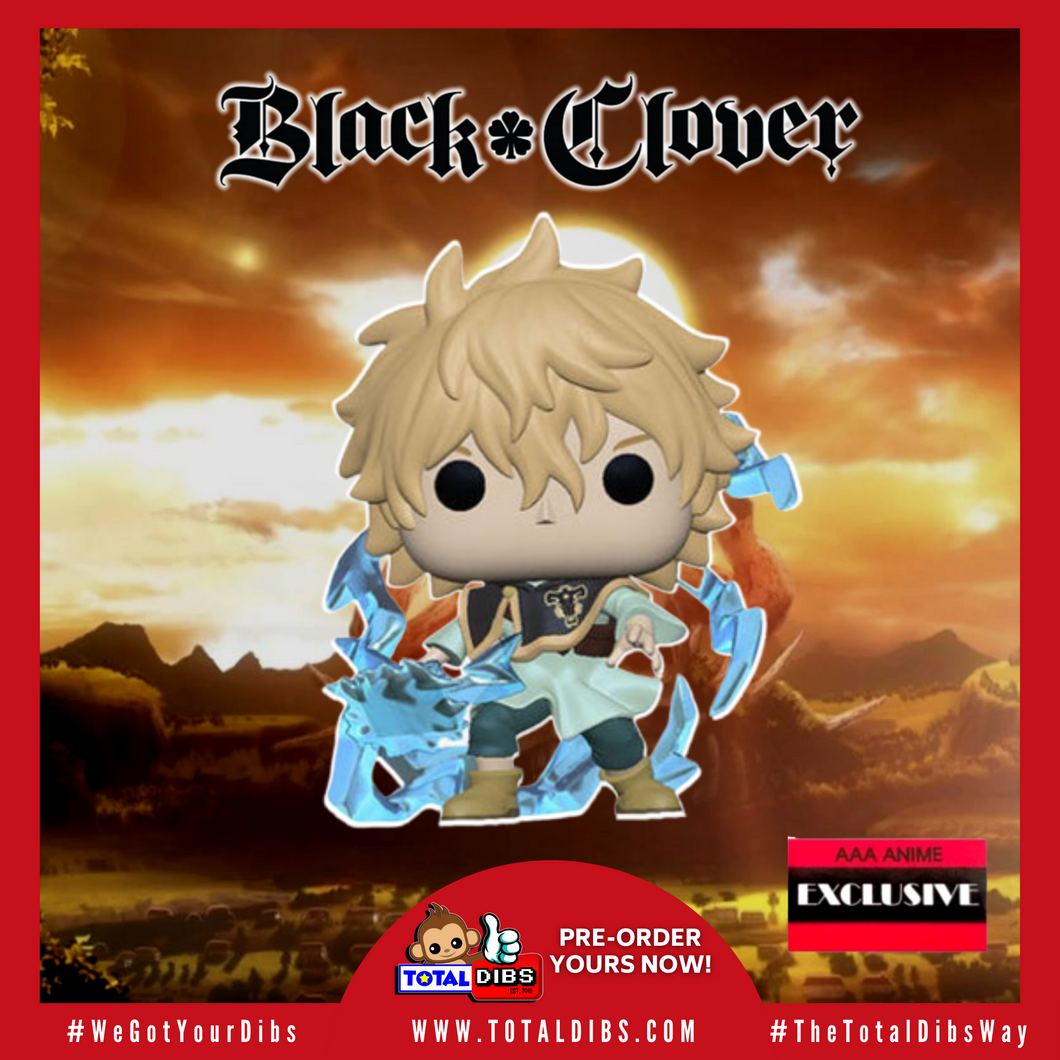 (PRE-ORDER) Pop! Animation: Black Clover - Luck Voltia (AAA Exclusive)