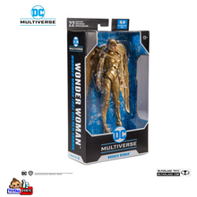 Load image into Gallery viewer, (PRE-ORDER) McFarlane Toys - DC Multiverse: Wonder Woman 84 Gold Armor Action Figure (7&quot; Scale)
