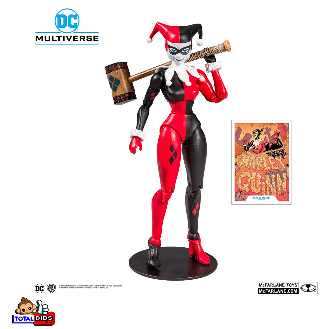 (PRE-ORDER) McFarlane Toys - DC Multiverse: Harley Quinn Classic Action Figure (7