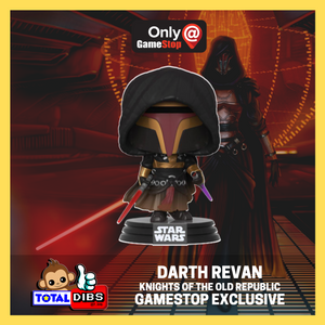 (PRE-ORDER) GameStop Exclusive - Pop! Games Star Wars KOTOR - Darth Revan
