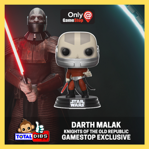 (PRE-ORDER) GameStop Exclusive - Pop! Games Star Wars KOTOR - Darth Malak