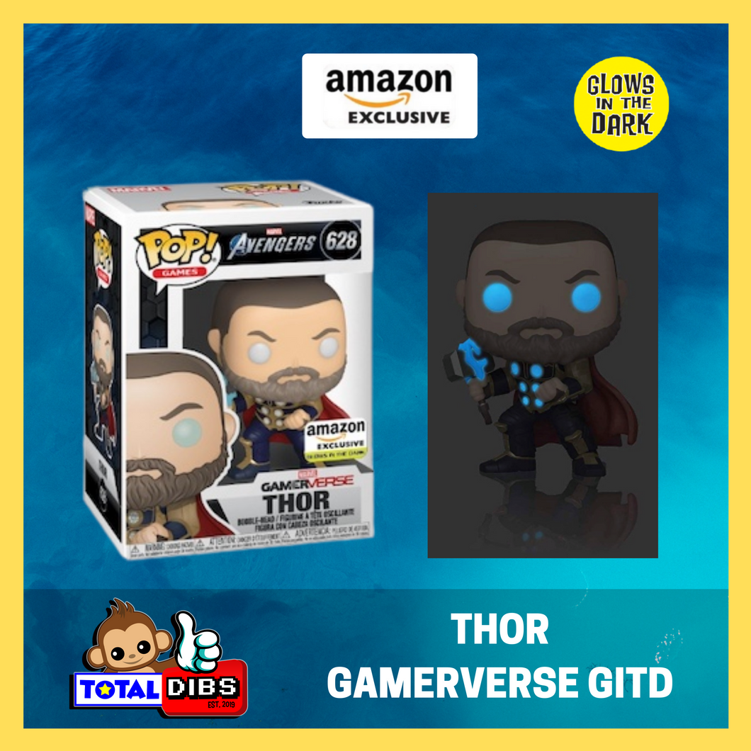 Amazon Exclusive - Pop! Marvel - Thor Gamerverse (GITD)