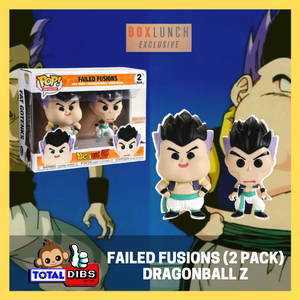 (PRE-ORDER) BoxLunch Exclusive - Pop! Animation Dragonball Z - Failed Fusions (2 Pack)