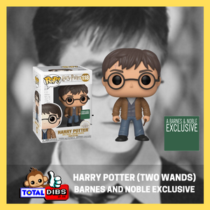 Barnes & Noble Exclusive - Pop!  Harry Potter with Two Wands