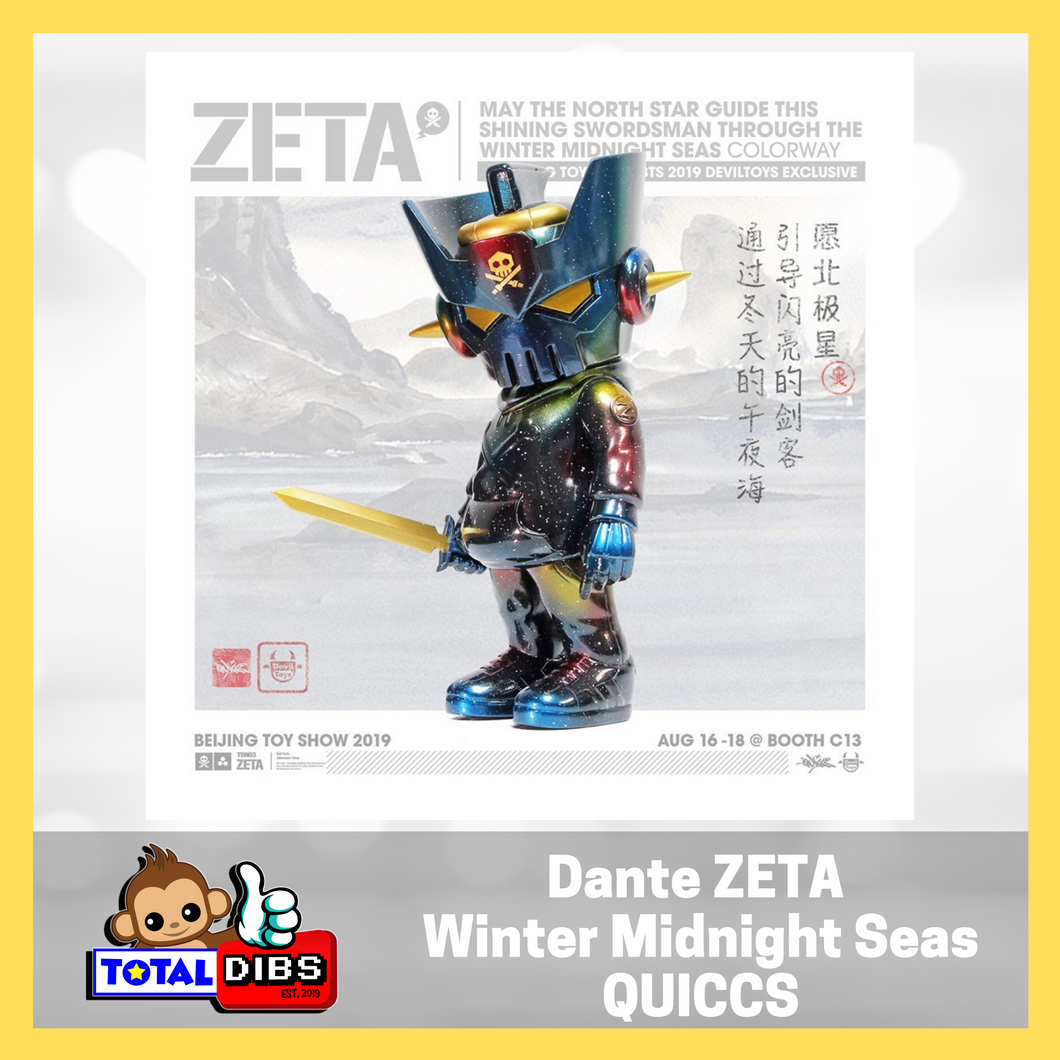 Dante ZETA Midnight Winter Seas by Quiccs x Devil Toys