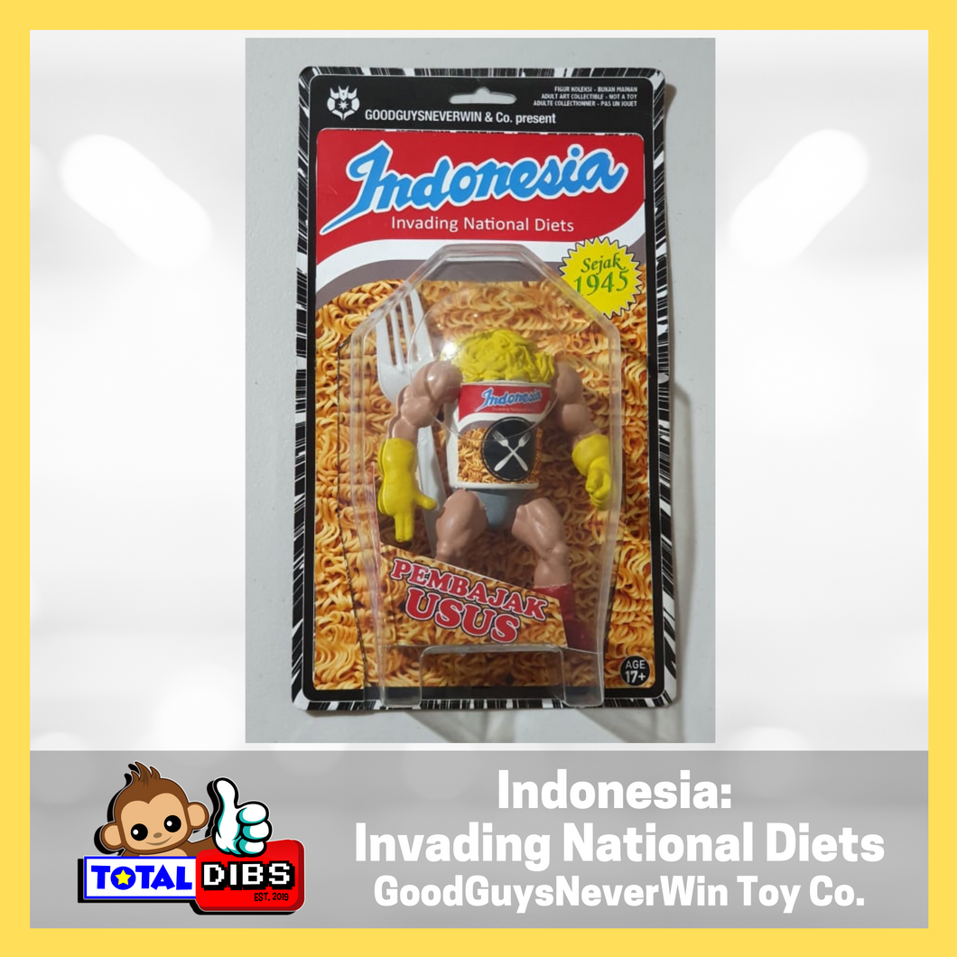 Indonesia: Invading National Diets by GoodGuysNeverWin Toy Co.