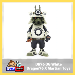 DR76 OG White by Dragon76 x Martian Toys