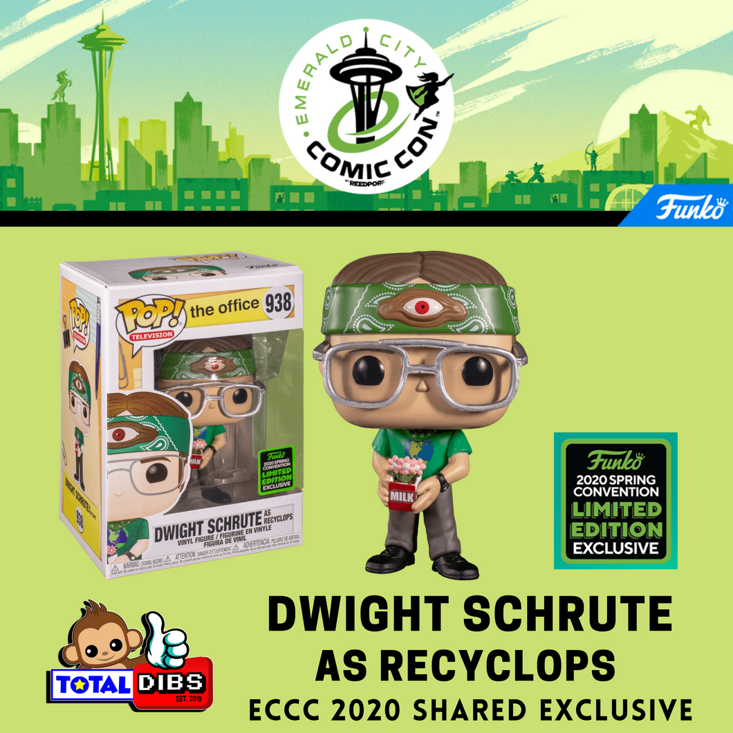 ECCC 2020 Shared Exclusive - The Office: Dwight Schrute as Recyclops