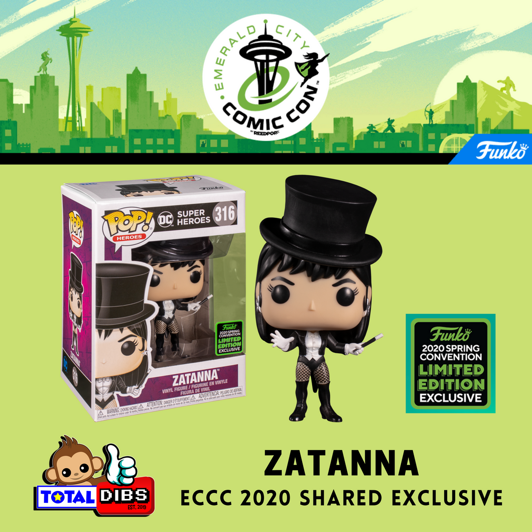 ECCC 2020 Shared Exclusive - DC Superheroes: Zatanna