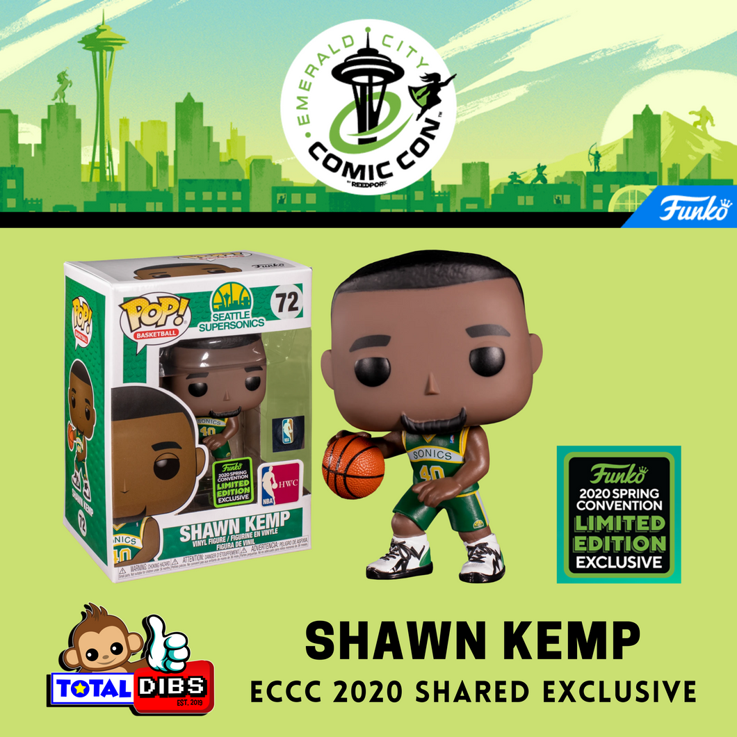 ECCC 2020 Shared Exclusive - NBA Seattle Supersonics: Shawn Kemp