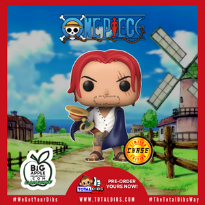 (PRE-ORDER) Pop! Animation: One Piece - Shanks CHASE (Big Apple Collectibles Exclusive)
