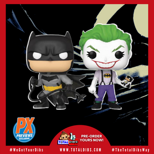 (PRE-ORDER) PX Previews Exclusive - Pop! Heroes: White Knight Batman & Joker 2 PACK