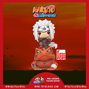 (PRE-ORDER) Hot Topic Exclusive - Pop! Animation: Naruto Shippuden - Jiraiya on Toad 6"