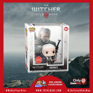 (PRE-ORDER) Pop! Game Cover: The Witcher III Wild Hunt - Geralt (GameStop Exclusive)