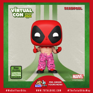 (PRE-ORDER) ECCC 2021 Shared Exclusive - Pop! Marvel: Deadpool with Teddy Pants
