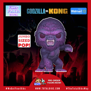 (PRE-ORDER) Walmart Exclusive - Pop! Movies Godzilla vs Kong : Kong (City Lights) 10" Jumbo Sized Pop