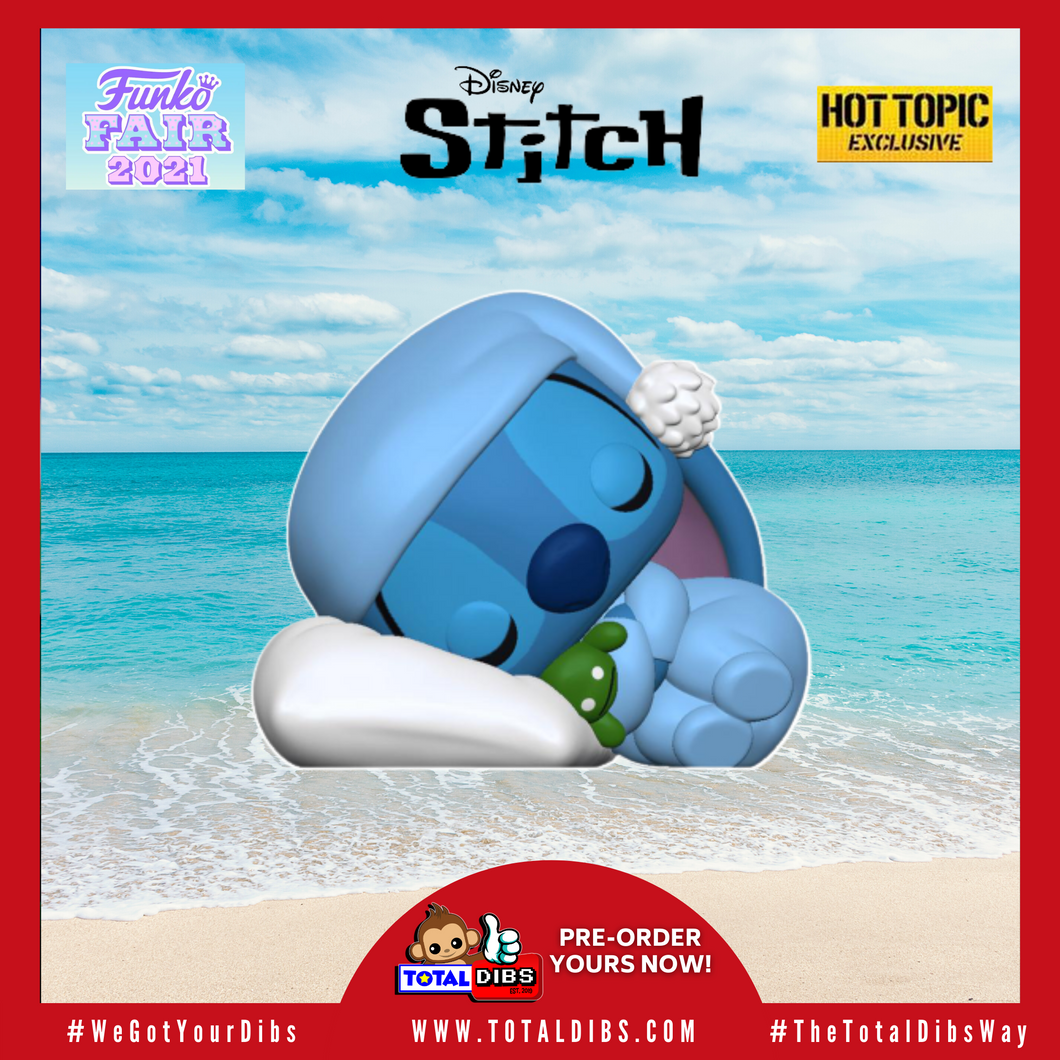 (PRE-ORDER) Hot Topic Exclusive - Pop! Disney Lilo & Stitch - Sleeping Stitch