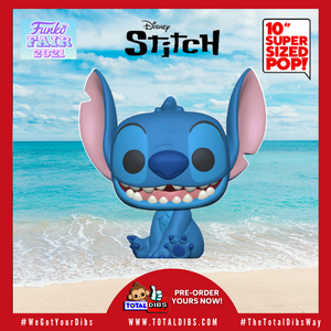 (PRE-ORDER) Pop! Disney Lilo & Stitch - Stitch 10" Super Sized Pop