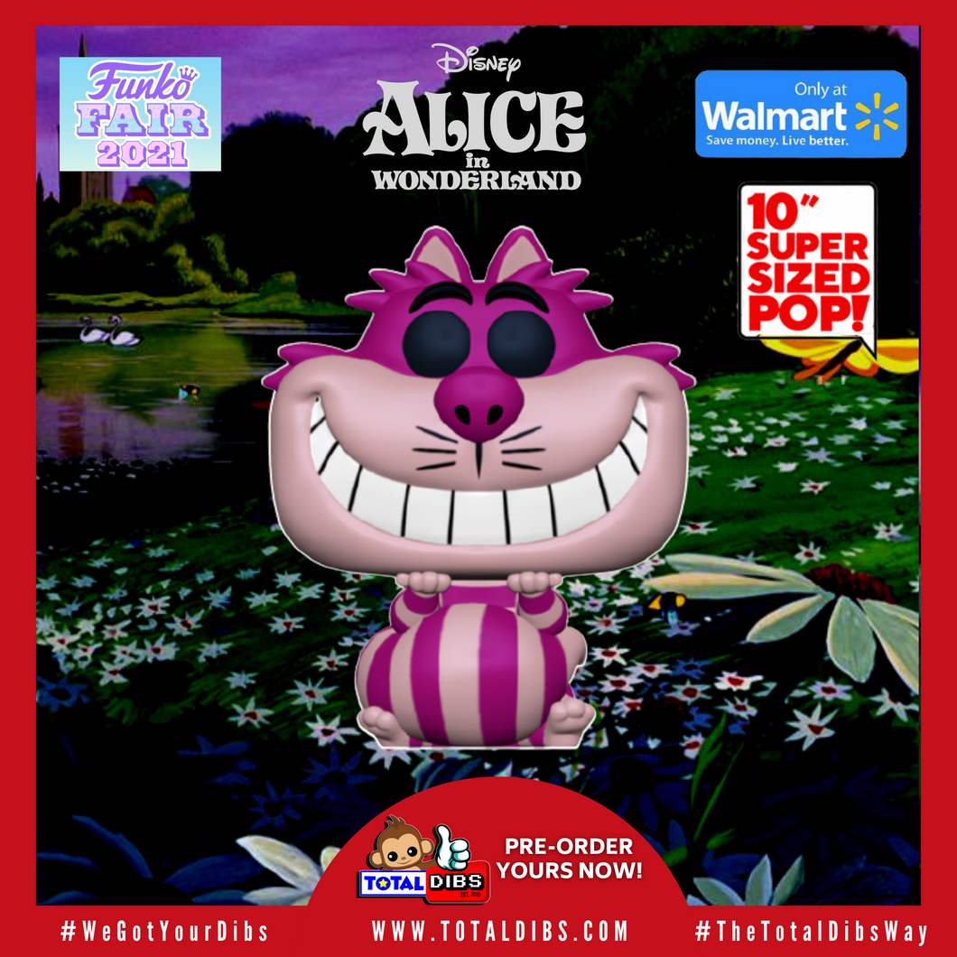 (PRE-ORDER) Walmart Exclusive - Pop! Disney Alice in Wonderland 70th - Cheshire Cat 10