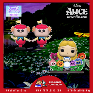 (PRE-ORDER) Pop! Disney Alice in Wonderland 70th (Set of 6, 2 Pack, Deluxe)