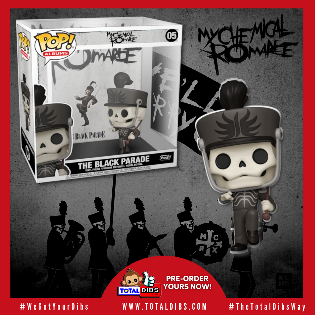 (PRE-ORDER) Pop! Albums - My Chemical Romance The Black Parade (with Vinyl Record Combo or Stand-Alone)