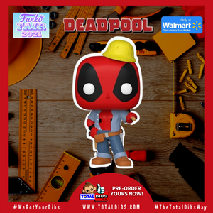 (PRE-ORDER) Walmart Exclusive - Pop! Marvel Deadpool 30th Anniversary: Construction Worker Deadpool