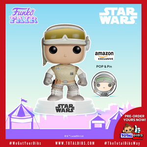 (PRE-ORDER) Funko Pop! Star Wars: Hoth Luke Skywalker with Pin (Amazon Exclusive)