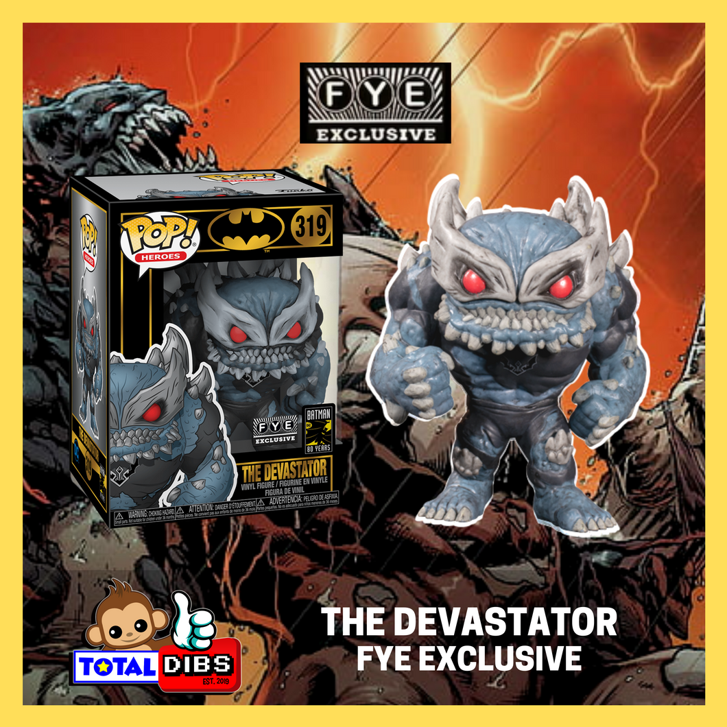 (PRE-ORDER) FYE Exclusive - Pop! Heroes Batman - The Devastator