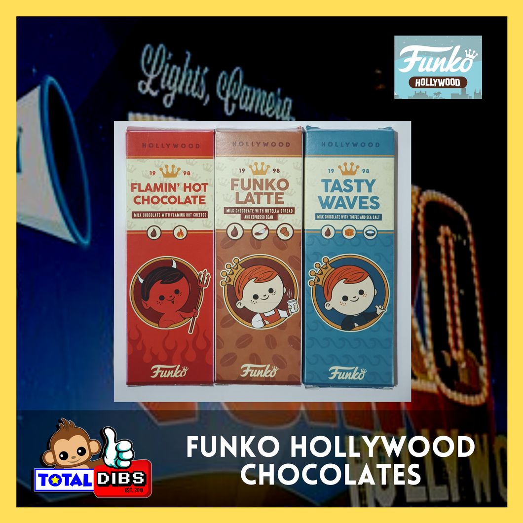 Funko Hollywood Exclusive Chocolate Bars