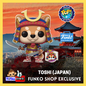 Funko Shop Exclusive - Pop! Around the World - Toshi (Japan)