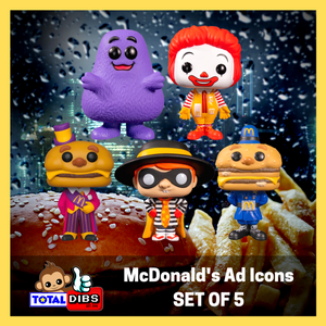 Pop! Ad Icons - McDonald's Set of 5