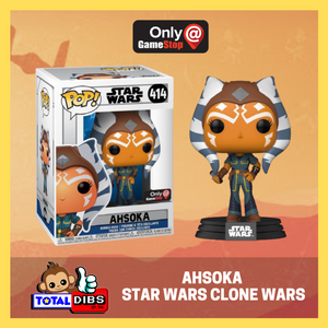 (PRE-ORDER) GameStop Exclusive - Pop! Star Wars: Clone Wars - Ahsoka