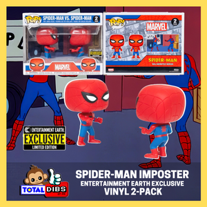 Entertainment Earth Exclusive - Pop! Marvel - Spider-Man Imposter 2-PACK