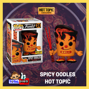 (PRE-ORDER) Hot Topic Exclusive - Pop! Funko - Spicy Oodles