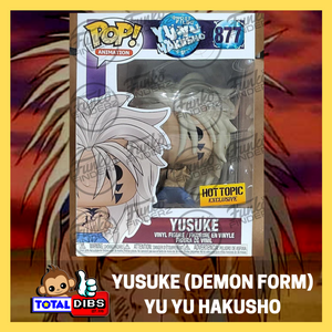 (PRE-ORDER) Hot Topic Exclusive - Pop! Animation Yu Yu Hakusho - Yusuke (Demon Form)