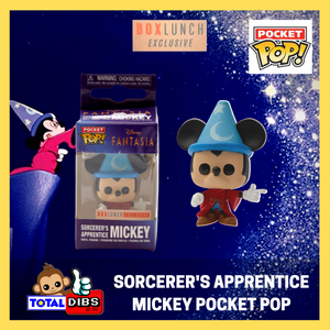 BoxLunch Exclusive - Pocket Pop! - Disney Fantasia: Sorcerer's Apprentice Mickey