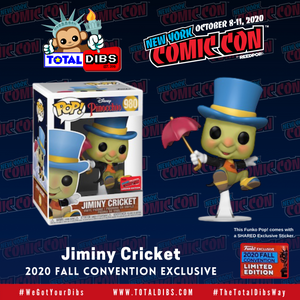 (PRE-ORDER) NYCC 2020 Shared Exclusive - Disney: Jiminy Cricket