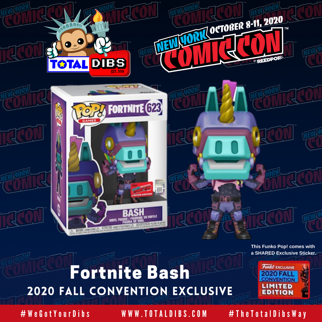 (PRE-ORDER) NYCC 2020 Shared Exclusive - Fortnite: Bash