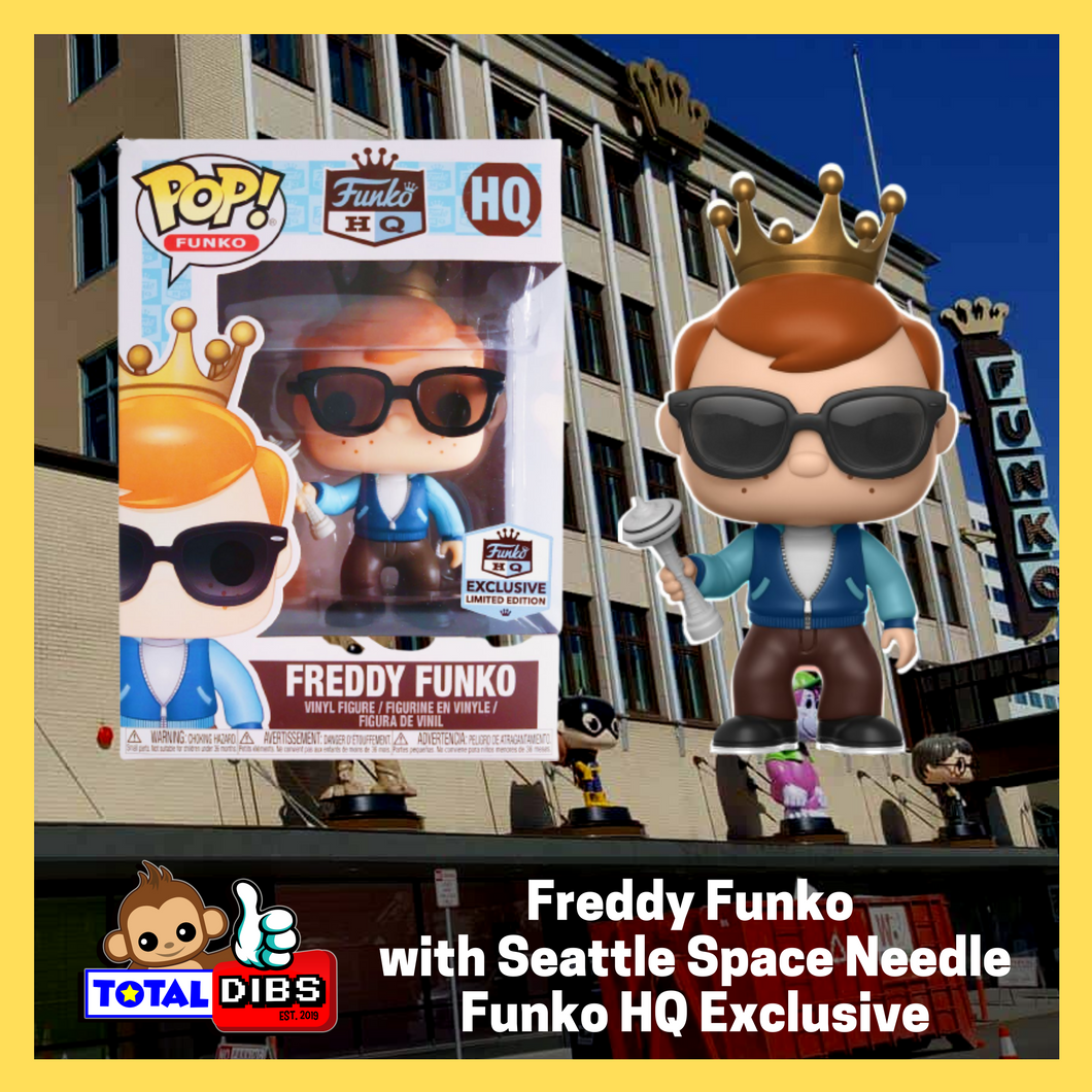 (PRE-ORDER) Funko HQ Exclusive: Freddy Funko with Seattle Space Needle