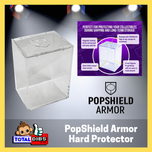 (ON HAND) PopShield Armor Hard Protector (2 Pieces per Order, For 4" Pops)