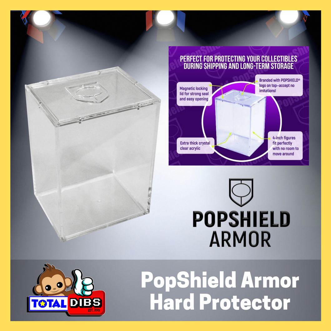 (ON HAND) PopShield Armor Hard Protector (2 Pieces per Order, For 4