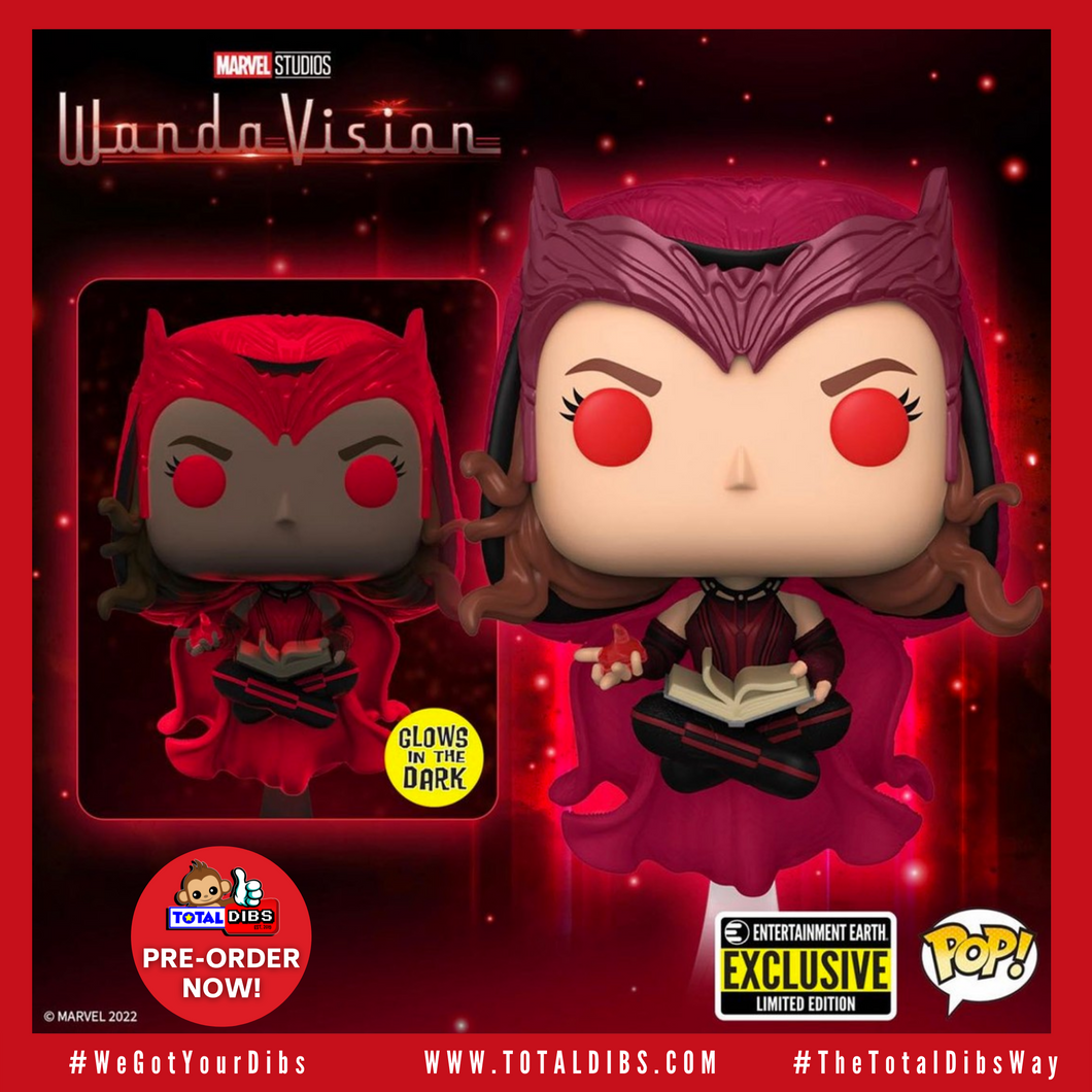 (PRE-ORDER) Pop! Marvel: WandaVision - Scarlet Witch GITD (Entertainment Earth Exclusive)