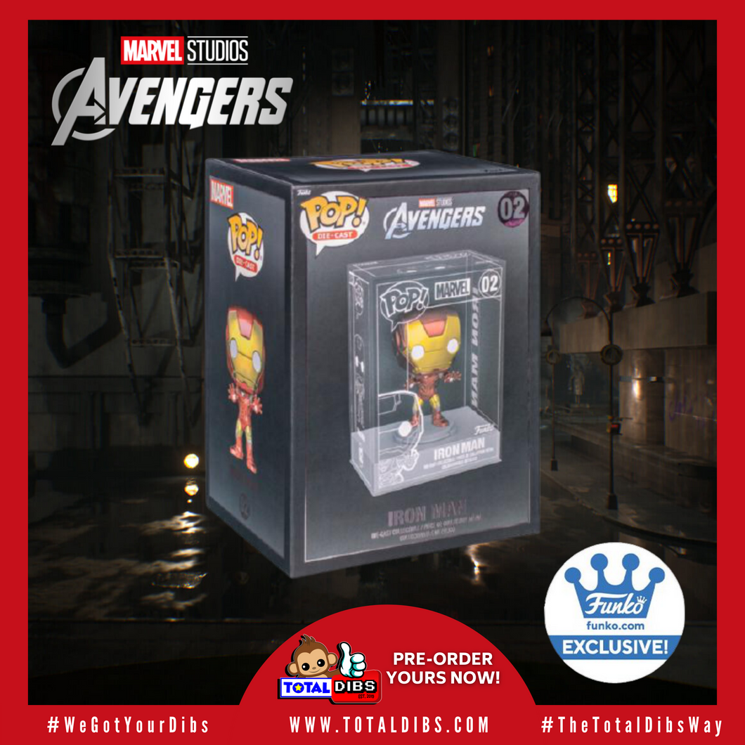 (PRE-ORDER) Pop! Die-Cast: Marvel Avengers - Iron Man (Funko Shop Exclusive)