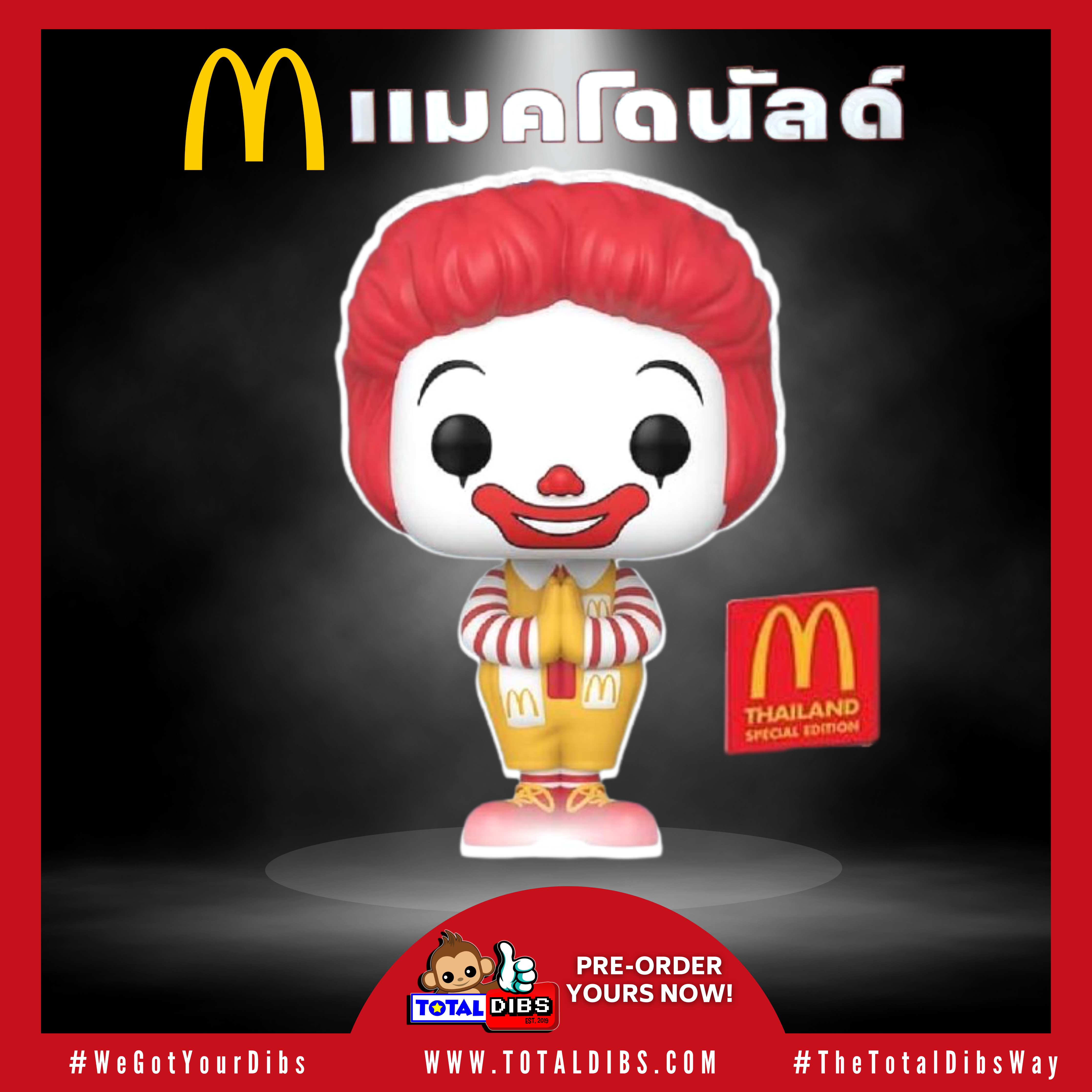 Funko POP! Ad Icons Ronald McDonald #139 Thailand Exclusive