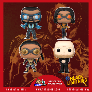 (PRE-ORDER) Pop! Heroes: DC Comics Black Lightning (Regulars)